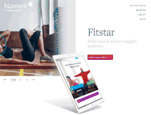 Tablet Screenshot of filamentlab.com
